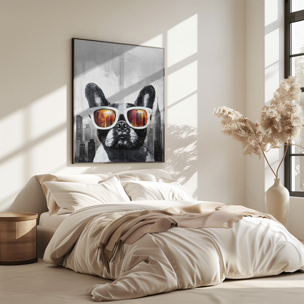 Bulldog - Too cool for School | Poster