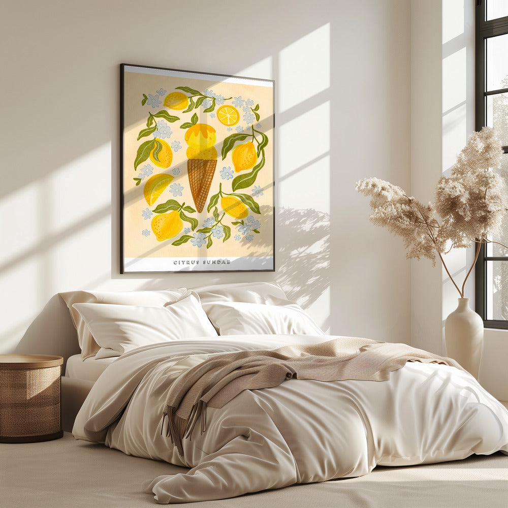 Citrus sundae | Poster