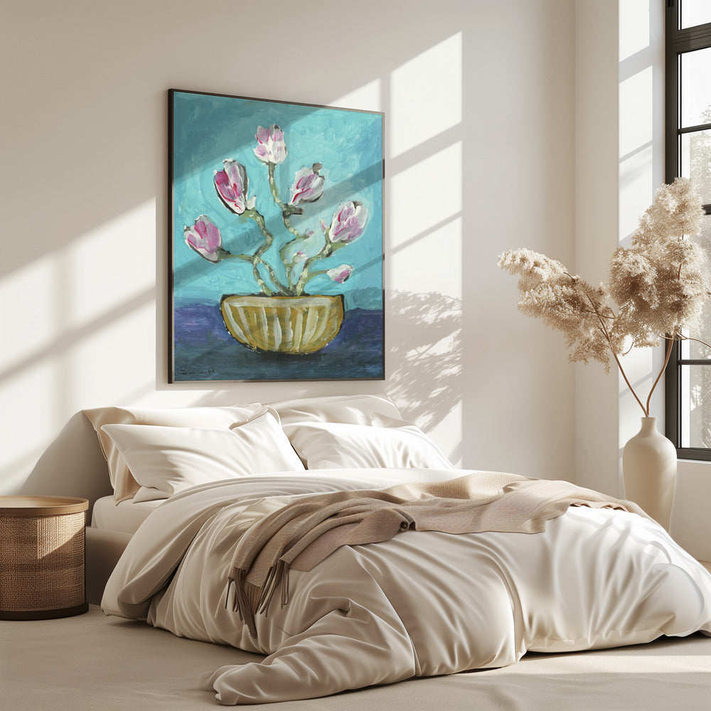 Magnolienvase | Poster