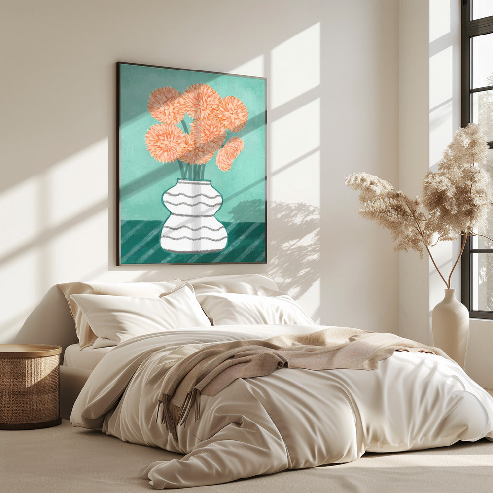 Peachy Blossoms | Poster