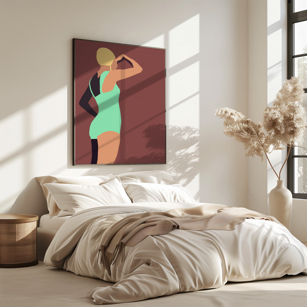 Vintage Schwimmer Poster | Poster