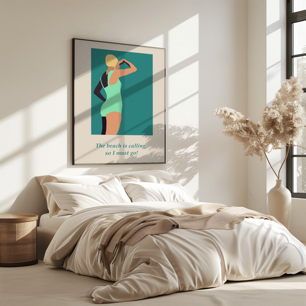 Vintage Schwimmer Poster | Poster