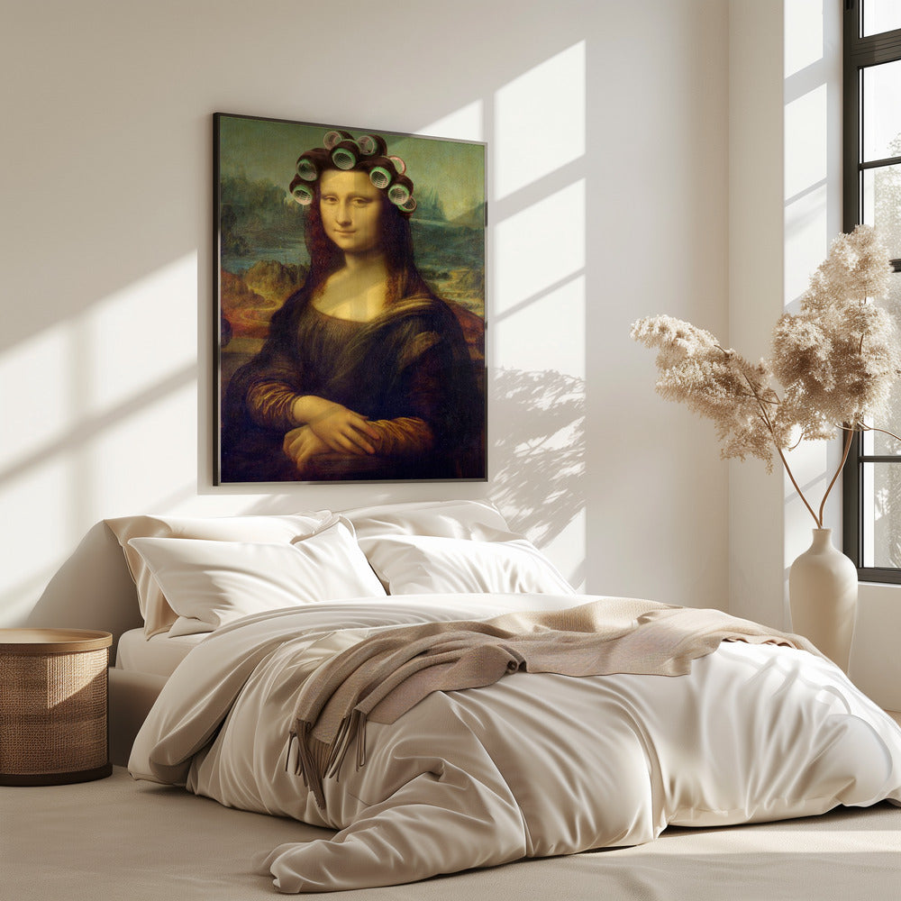 Mona Lisa - the Curly Girly Edition | Poster