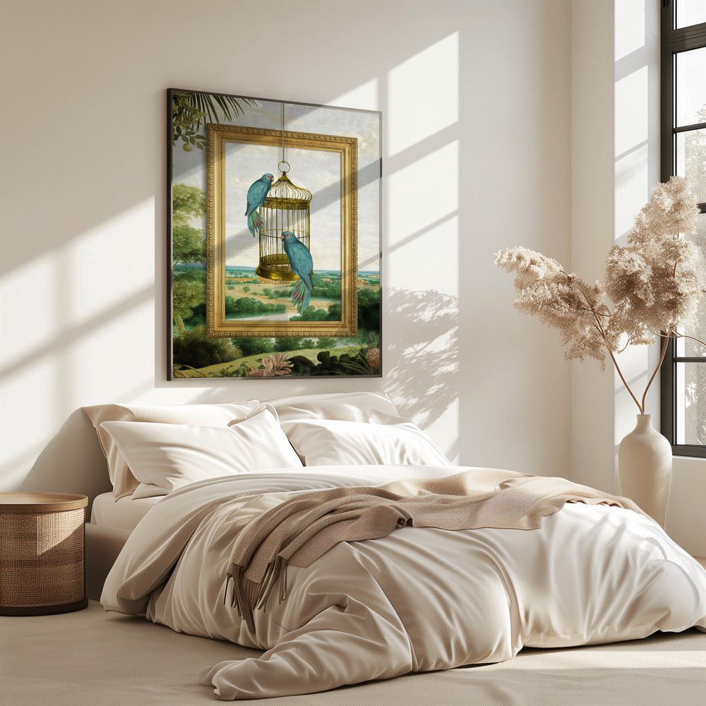 Der goldene Ausblick | Poster