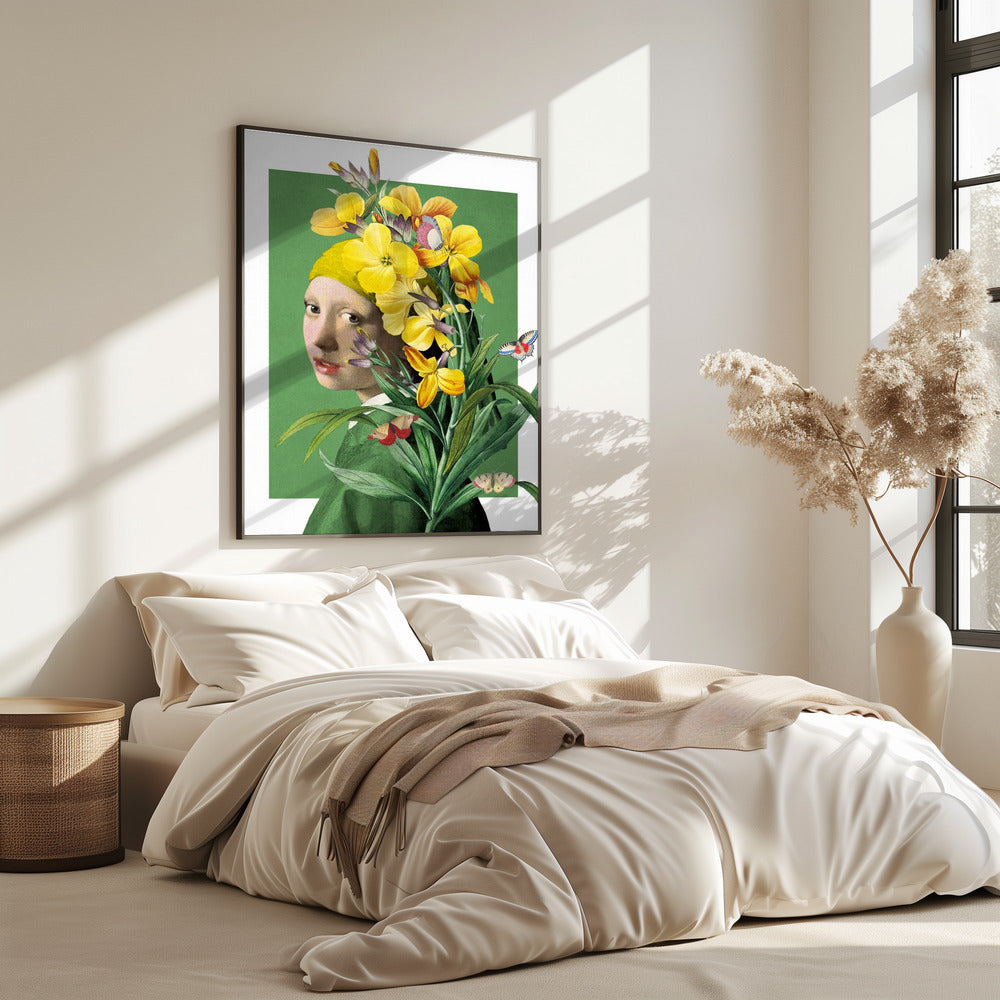 Das Mädchen mit dem Perlenohrring, Frühlingsausgabe | Poster
