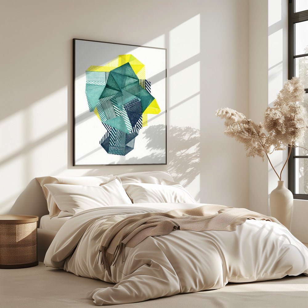 Polygonale Form V. | Poster
