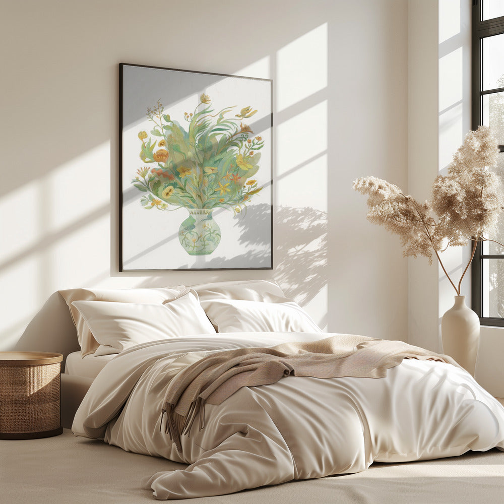 Eine Vase voller Blumen | Poster