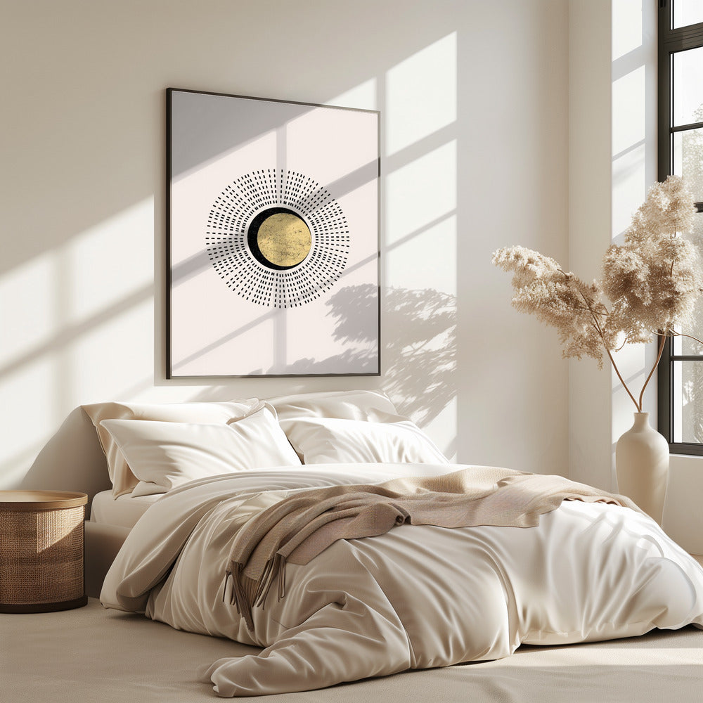Minimalistische Sonne | Poster