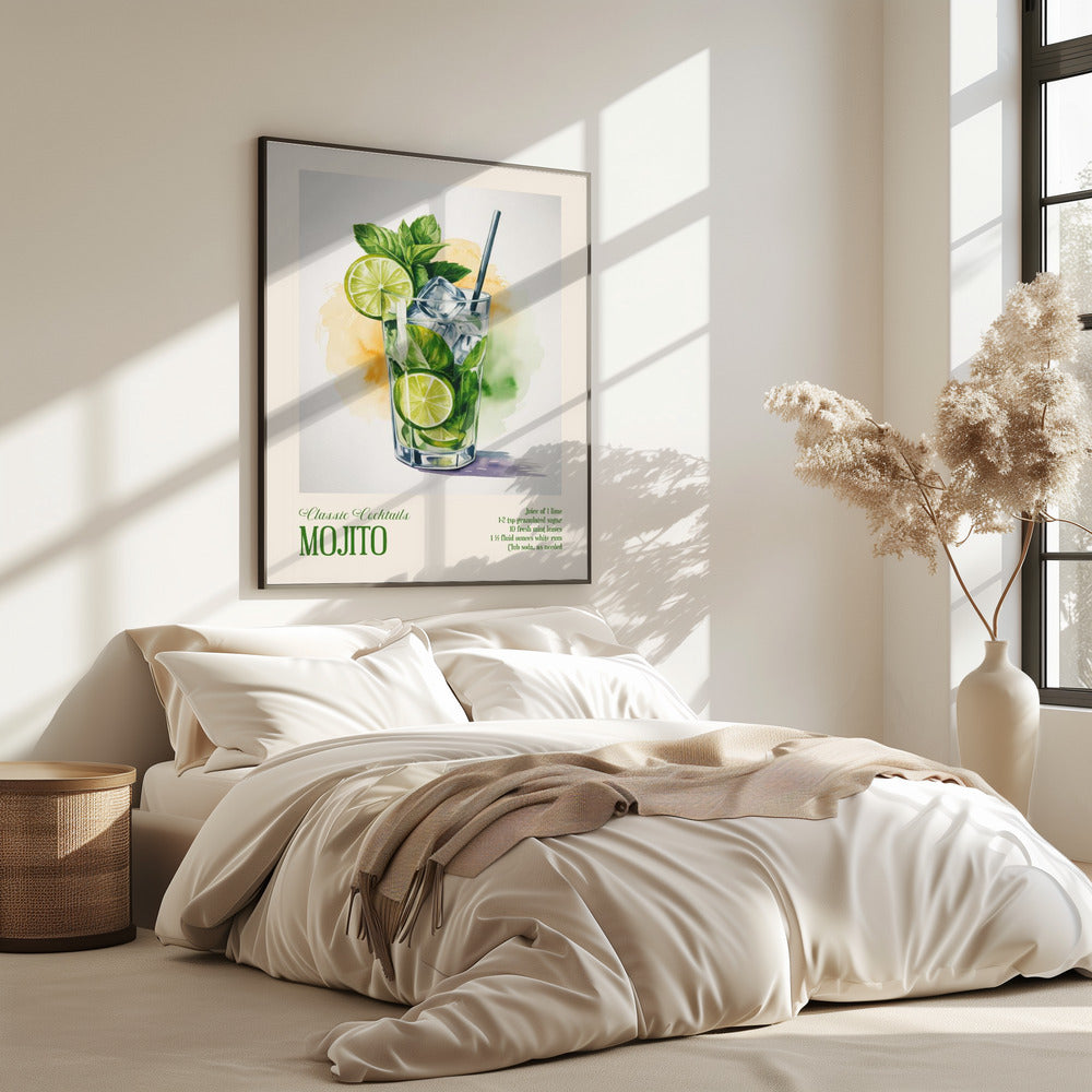 Klassische Cocktails - Mojito | Poster