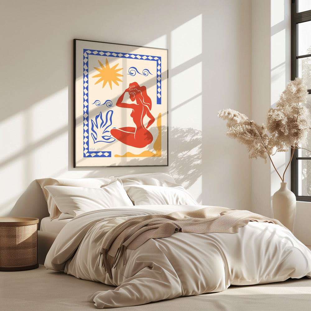 Sonnenbad (Trichromatisch) | Poster