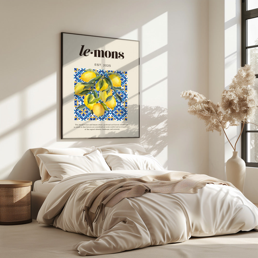 Zitronen Beige | Poster