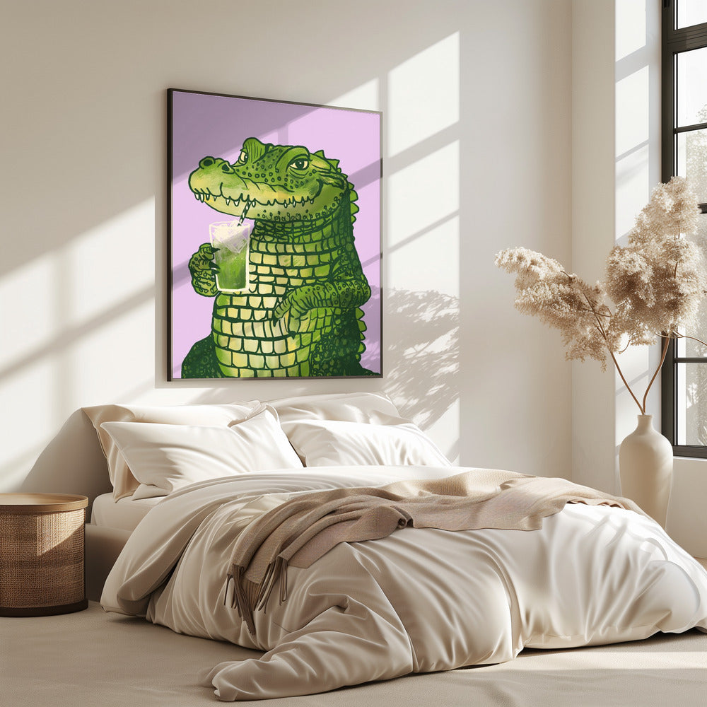 Matcha-Krokodil | Poster