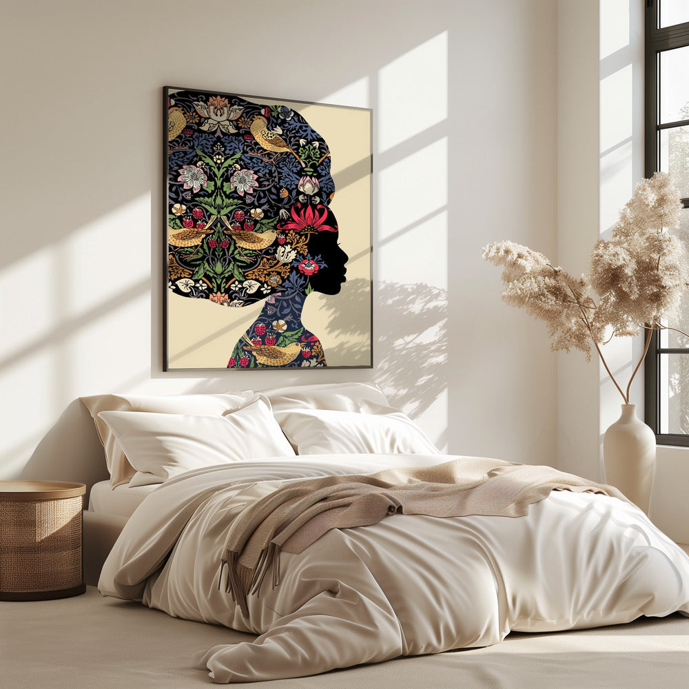 Afro-Frau | Poster