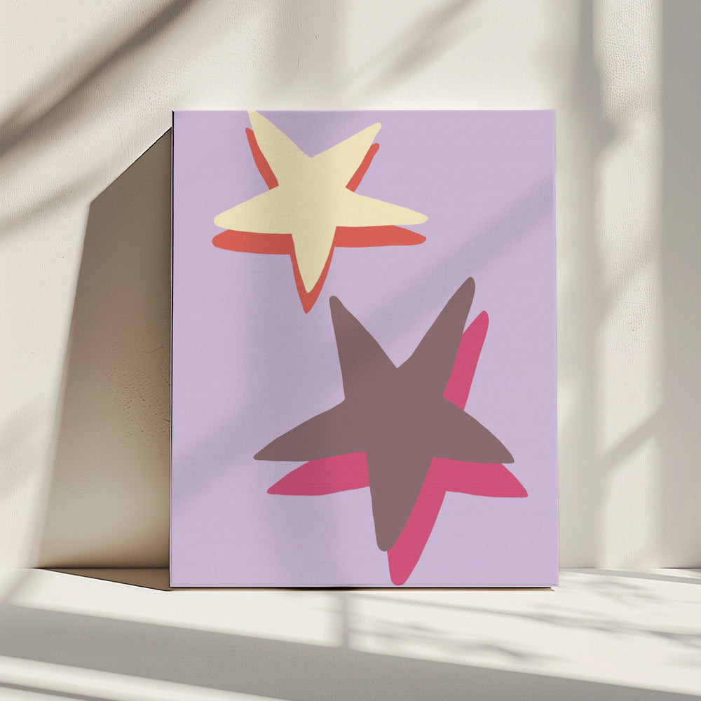 Lilac Star | Canvas