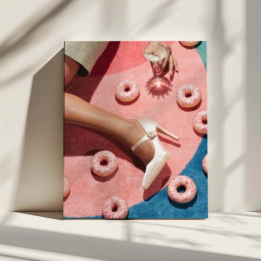 Rosa Picknick #02 | Leinwand