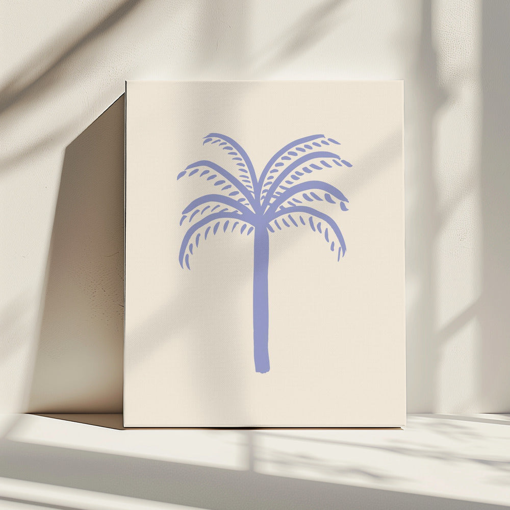 Lilac Palm | Canvas