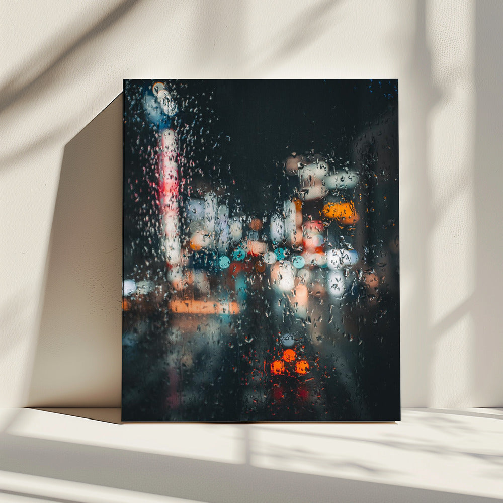 Die Welt durch Glas | Leinwand