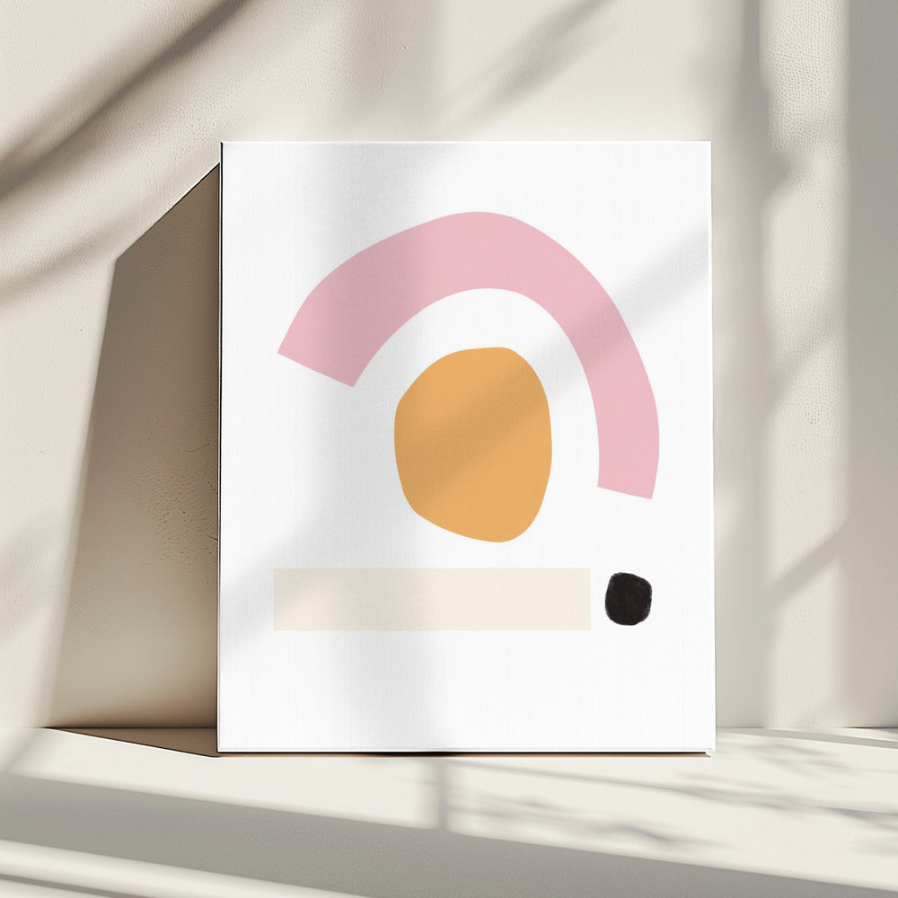 Minimalistische Formen | Leinwand
