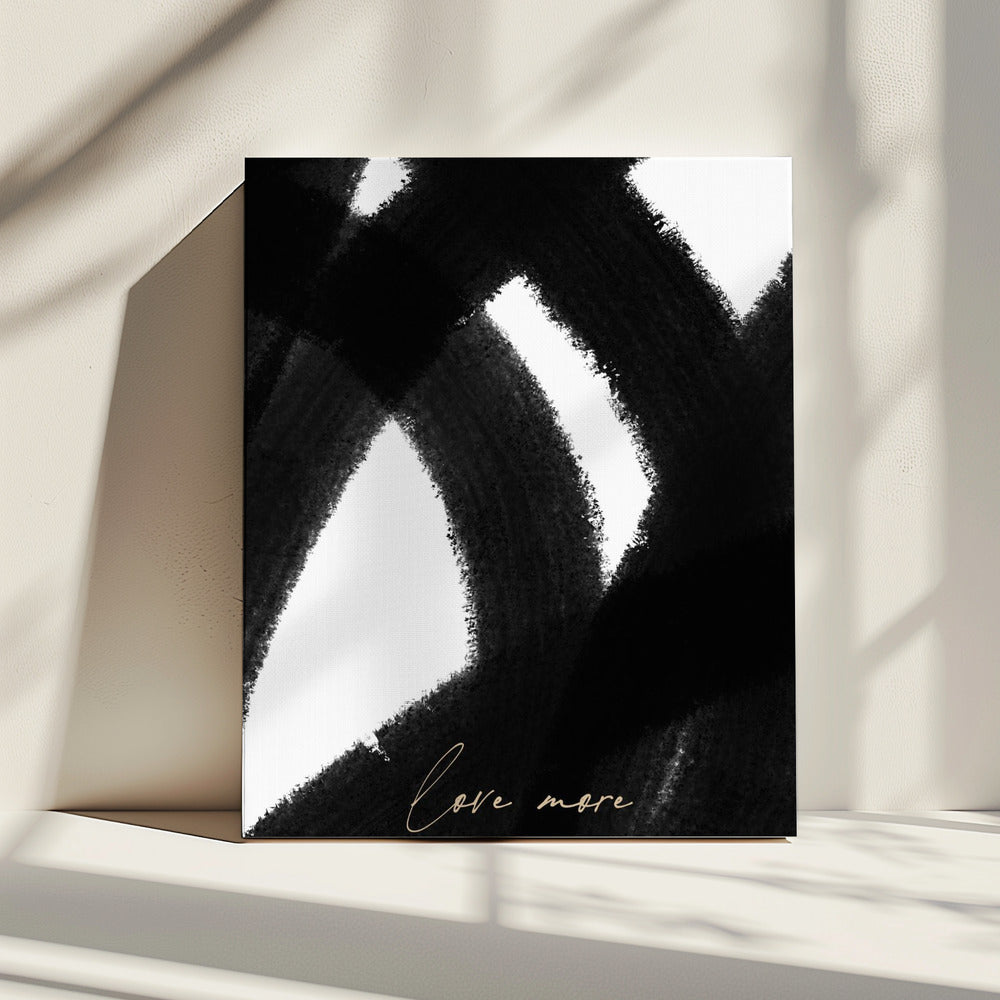 Abstrakter Weg der Liebe | Leinwand