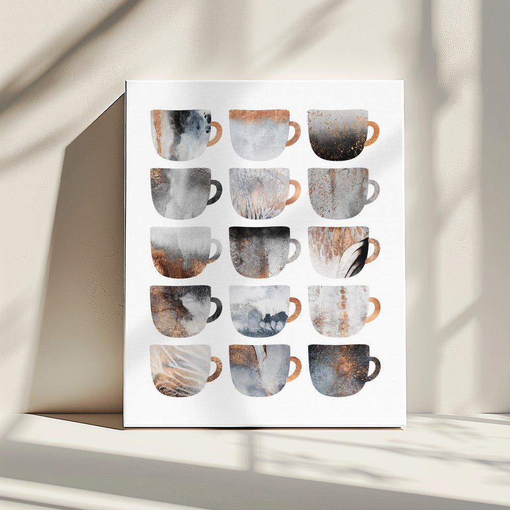 Dreamy Coffee Cups | Canvas