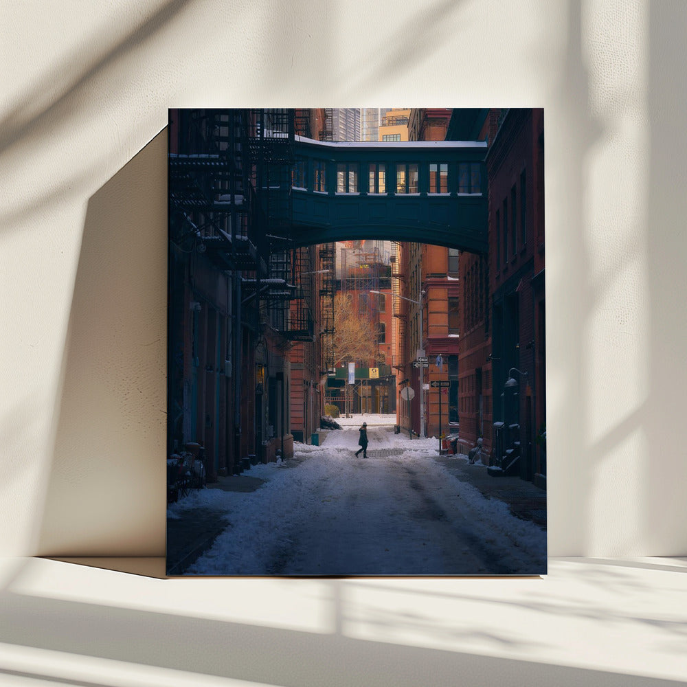 Unter der Skybridge | Leinwand