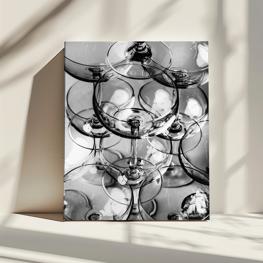 Champagnerturm_8 | Leinwand