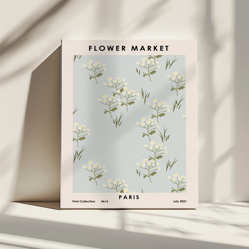 Flower Market Paris | Canvas