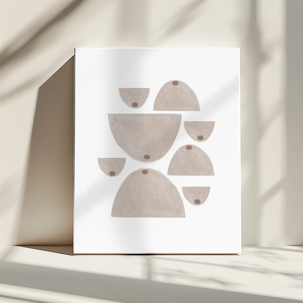 Ausgewogener Minimalismus | Leinwand