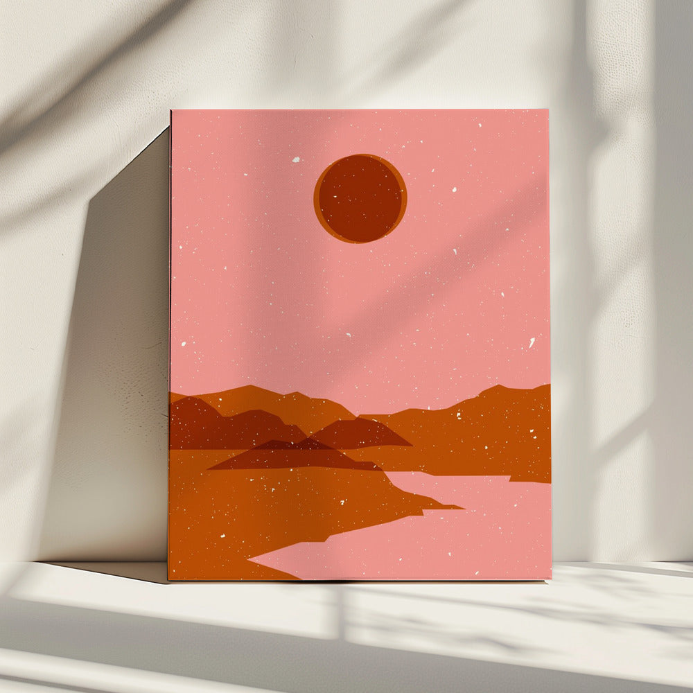 Mondlandschaft | Leinwand