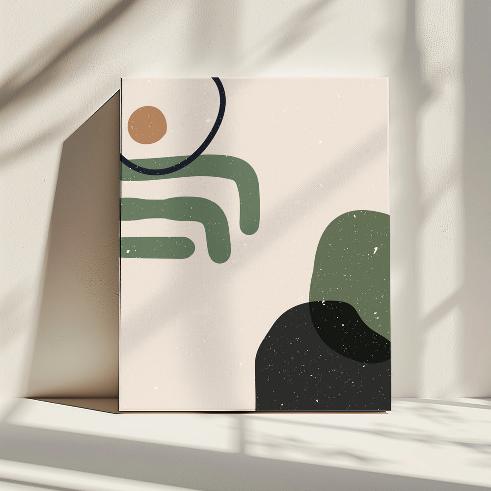 Abstrakte Komposition 7 | Leinwand
