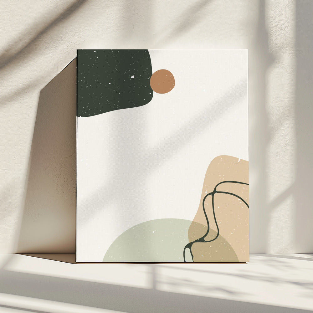 Abstrakte Komposition 8 | Leinwand