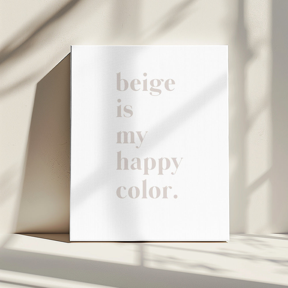 Beige Bliss | Leinwand