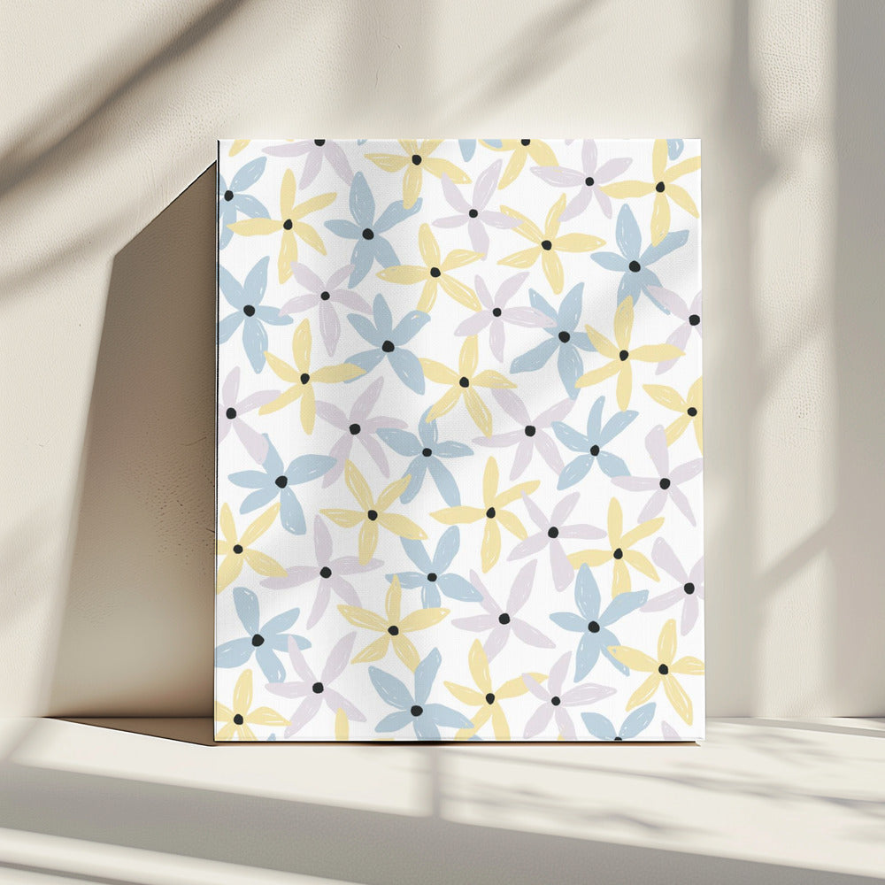 Colorful Playful Flowers | Canvas