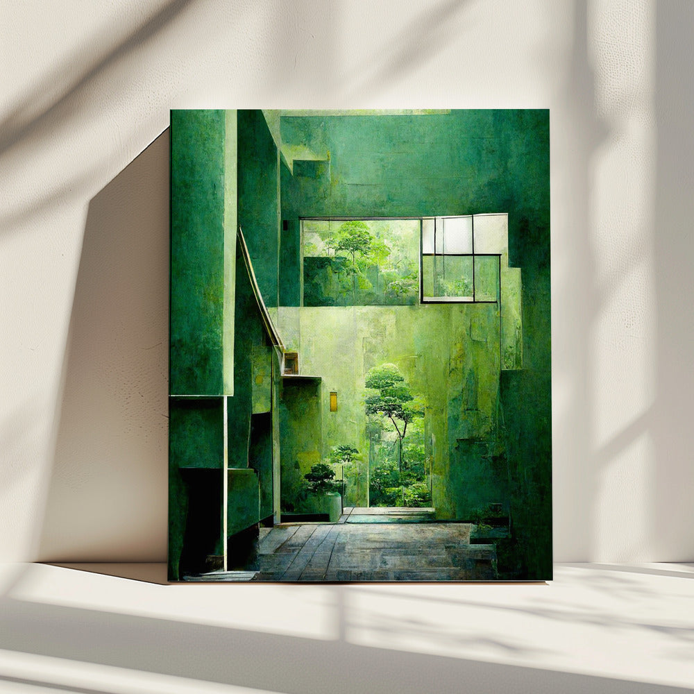 Emerald Sanctuary | Canvas