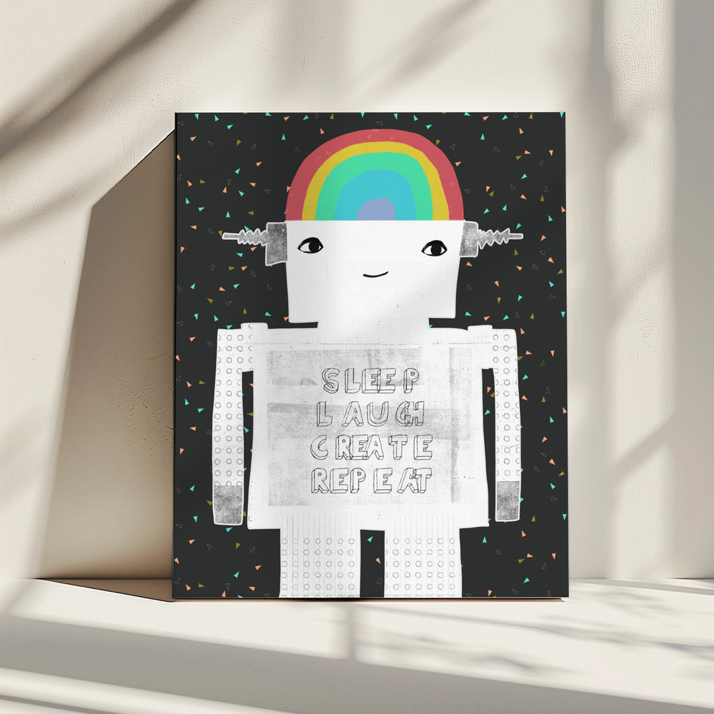 Leben in Schaltkreisen | Leinwand