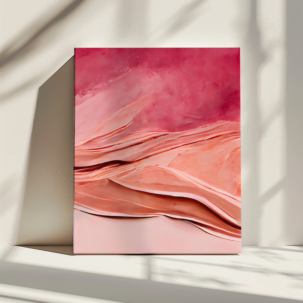 Crimson Dunes | Canvas