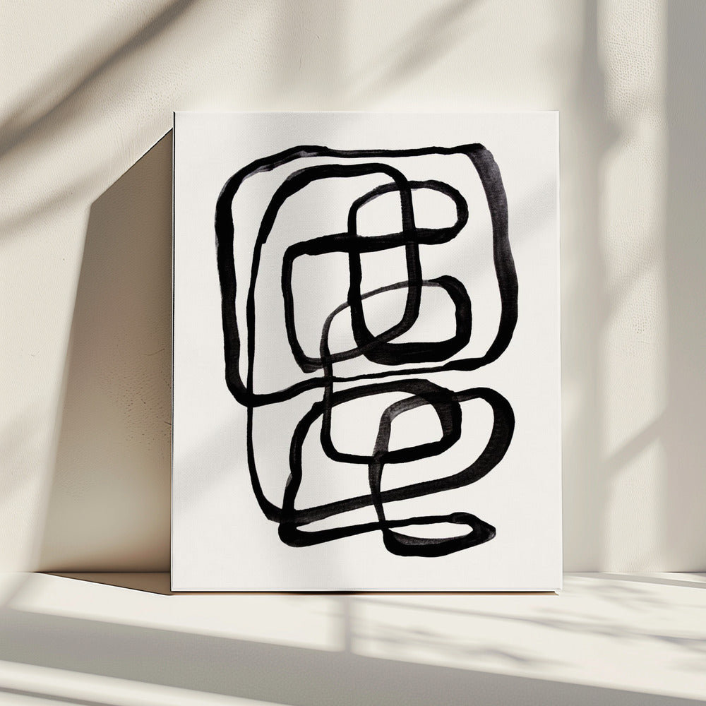 Abstrakte Linien I | Leinwand