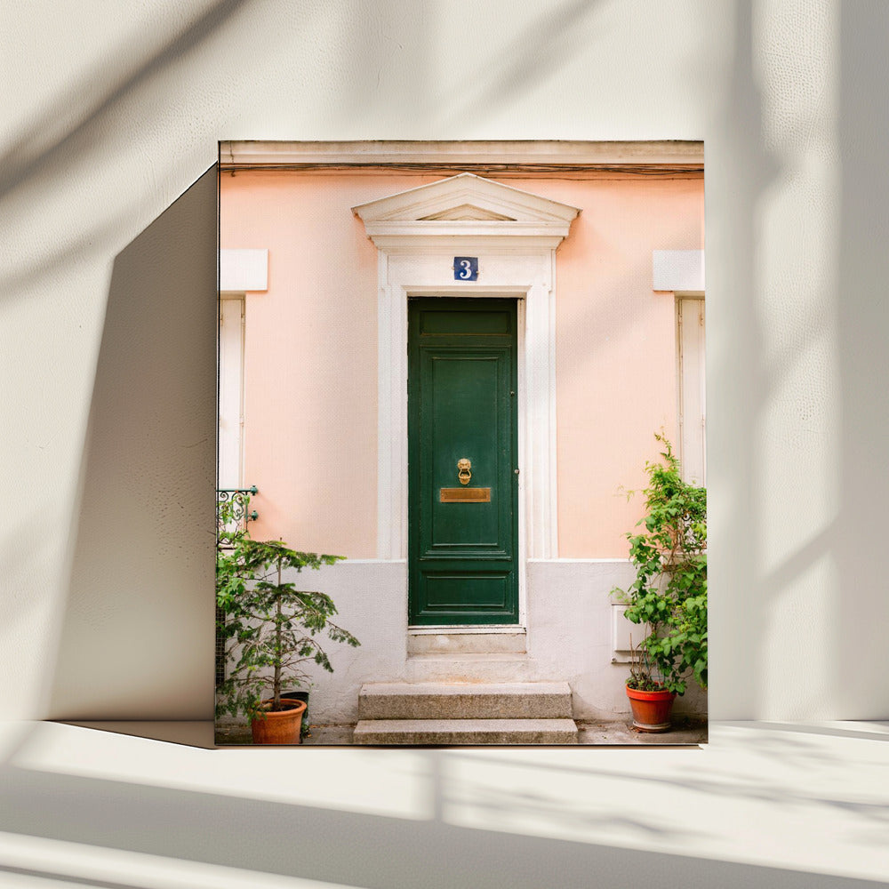 Rue de Cremieux Nummer 3 - Paris | Leinwand