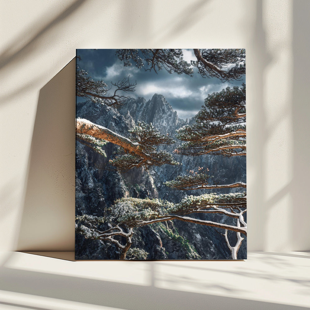 Gelber Berg | Leinwand