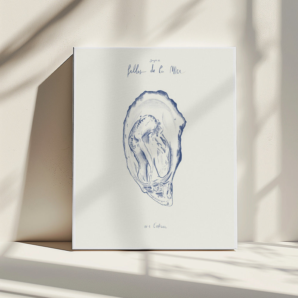 Filles de la mer n.1 - L'ostrica | Leinwand