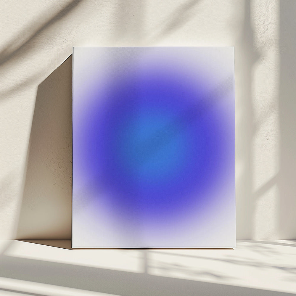 Violetter Aura-Ausbruch | Leinwand