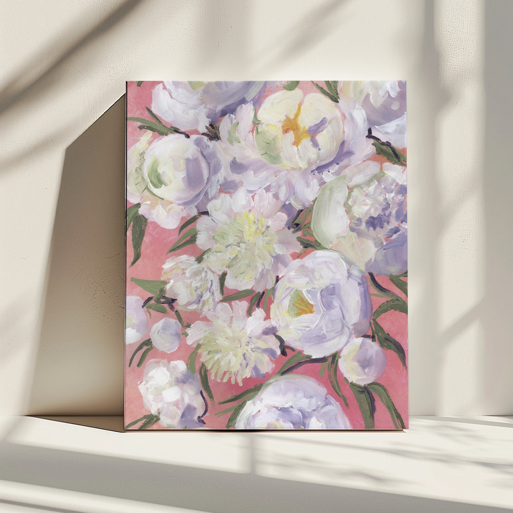 Kinsly malerischer Blumenstrauß | Leinwand