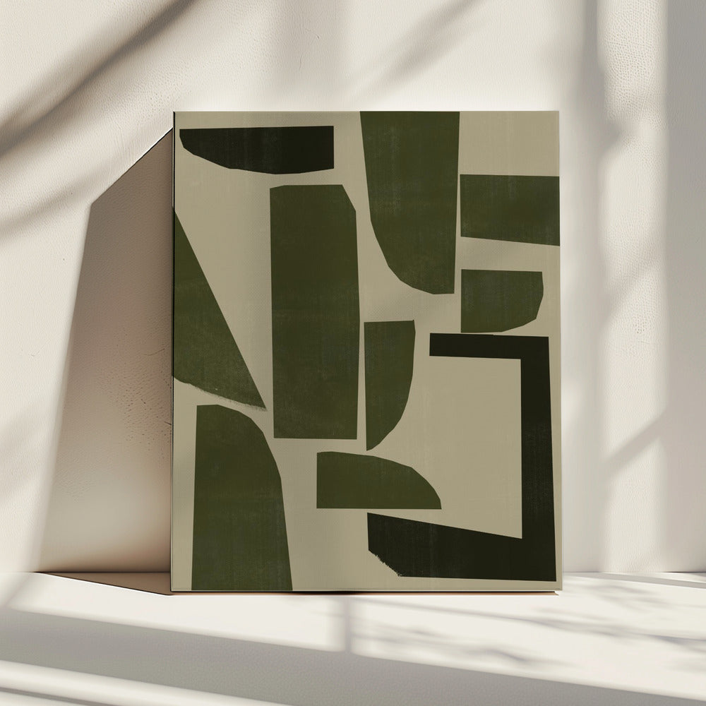 Abstrakte Schatten | Leinwand