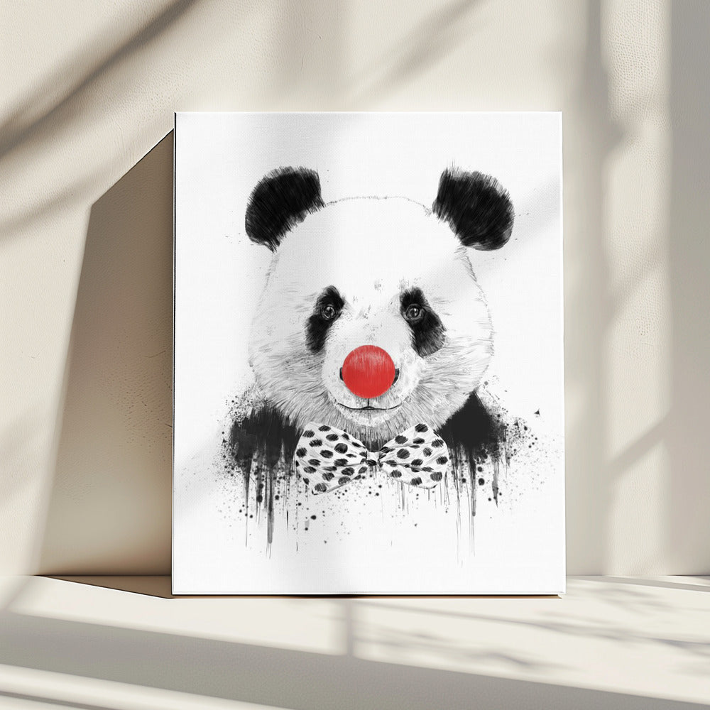 Clown Panda | Leinwand