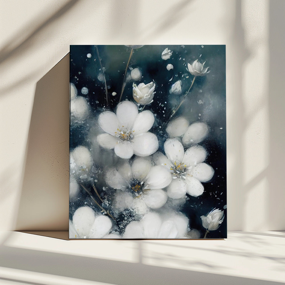 Flüsternde Blüten | Leinwand