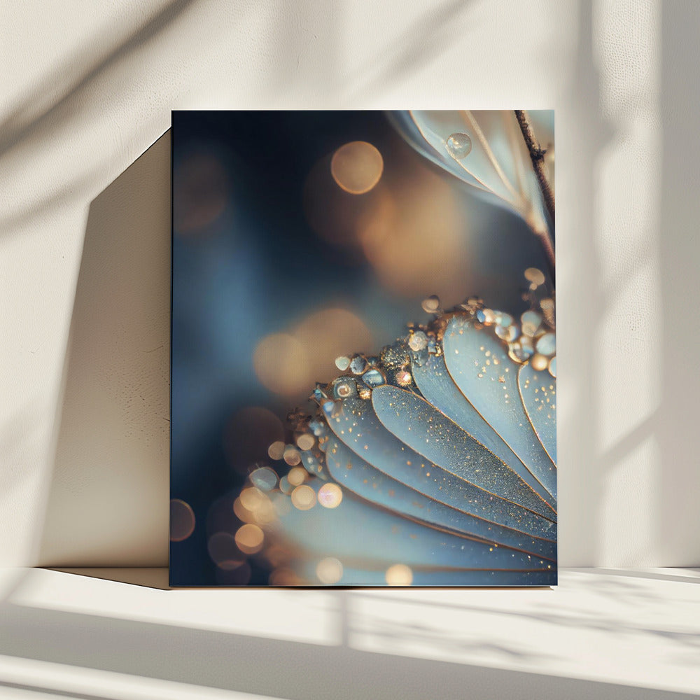 Dewy Petal Elegance | Canvas