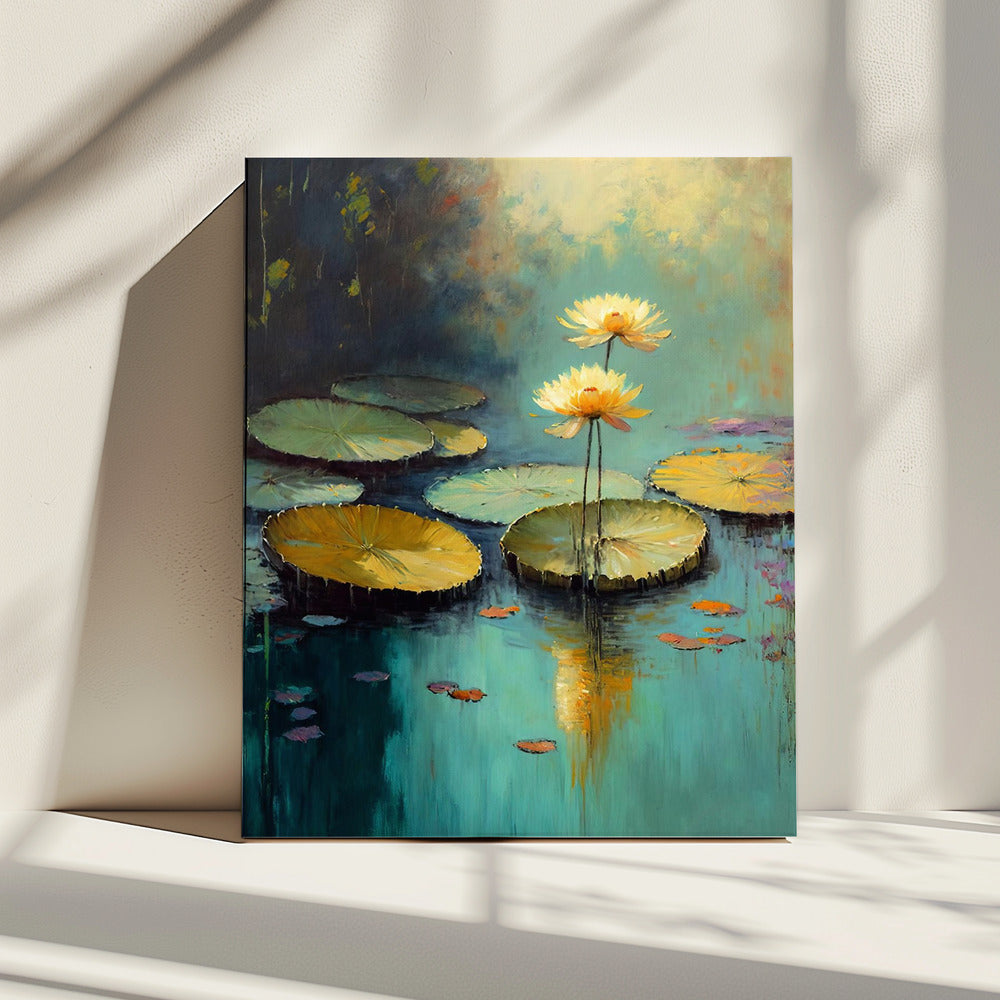 Lotus-Ruhe | Leinwand