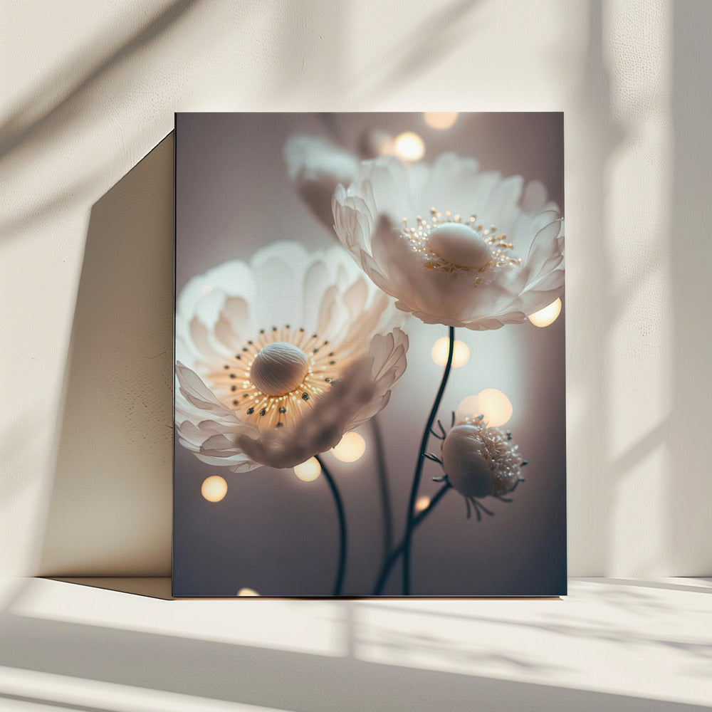 Verträumte Blüten | Leinwand