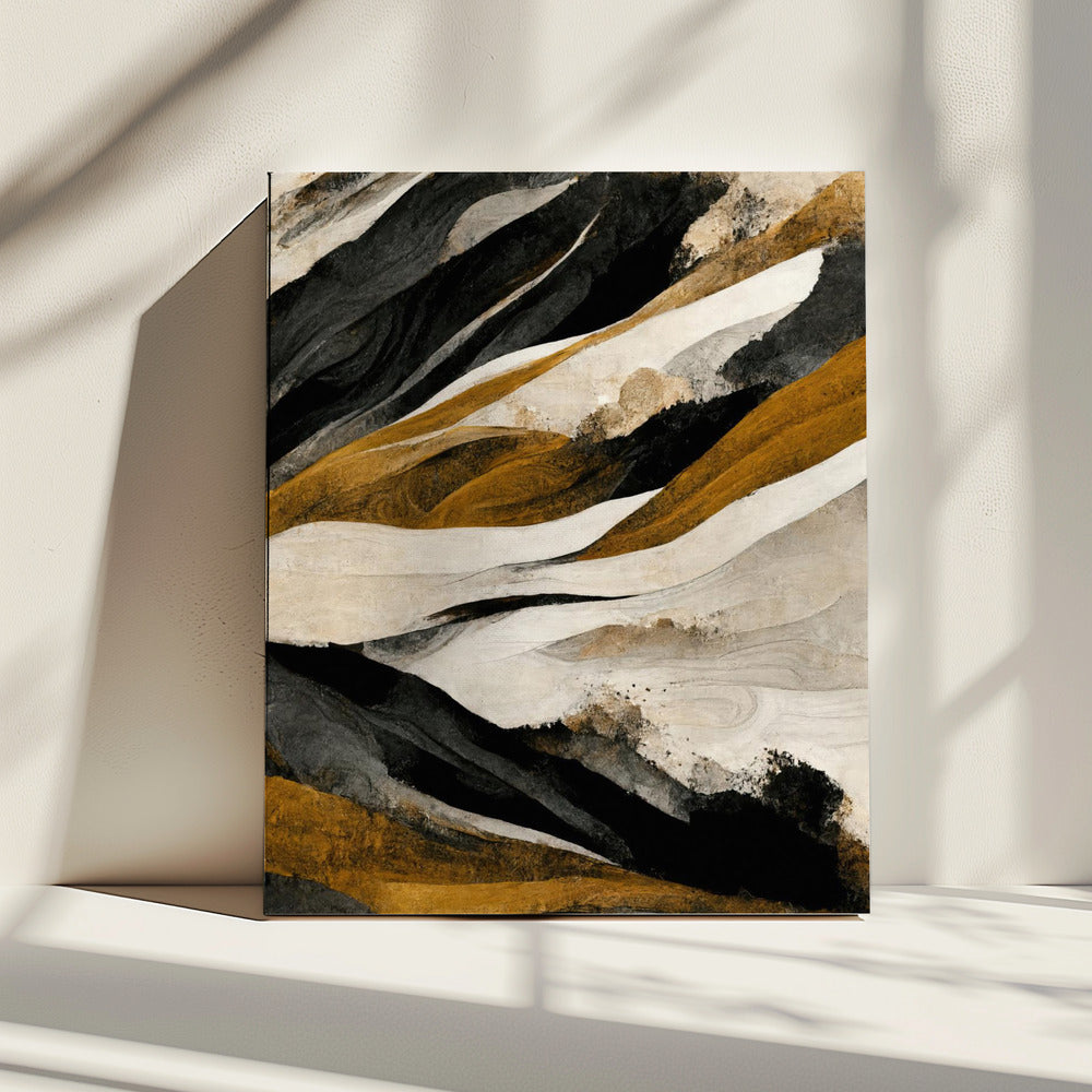 Irdische Strömungen | Leinwand