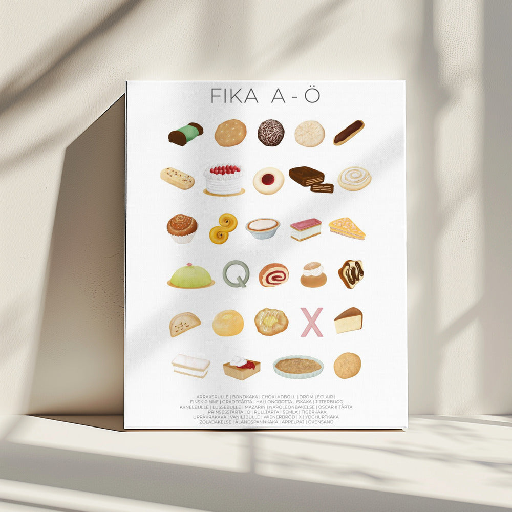 FIKA A-Ö | Leinwand